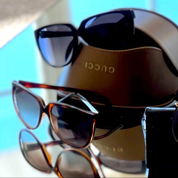 2 VALENTINO Sunglasses BLACK and BROWN Bundle! - Picture 7 of 12